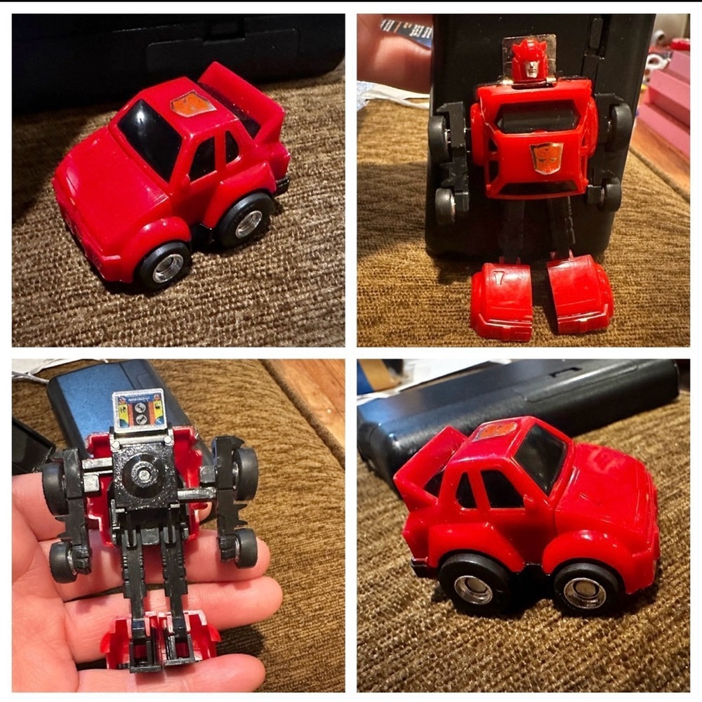 Transformers G1 mini bot cliff jumper Takara 1984